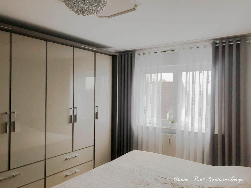 Спальня / Schlafzimmer ➜. Oksana Paul-Gardinen-Design Oksana Paul ✧ Art of Gardinen & Textile Design ✧ Polymer Clay Art & Handmade Creatures