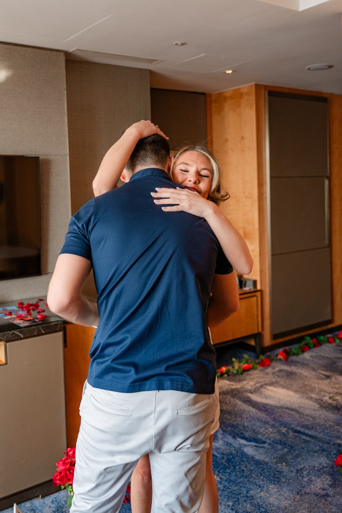 Proposal at the Shard. Tonya Kyrylenko photographer in London