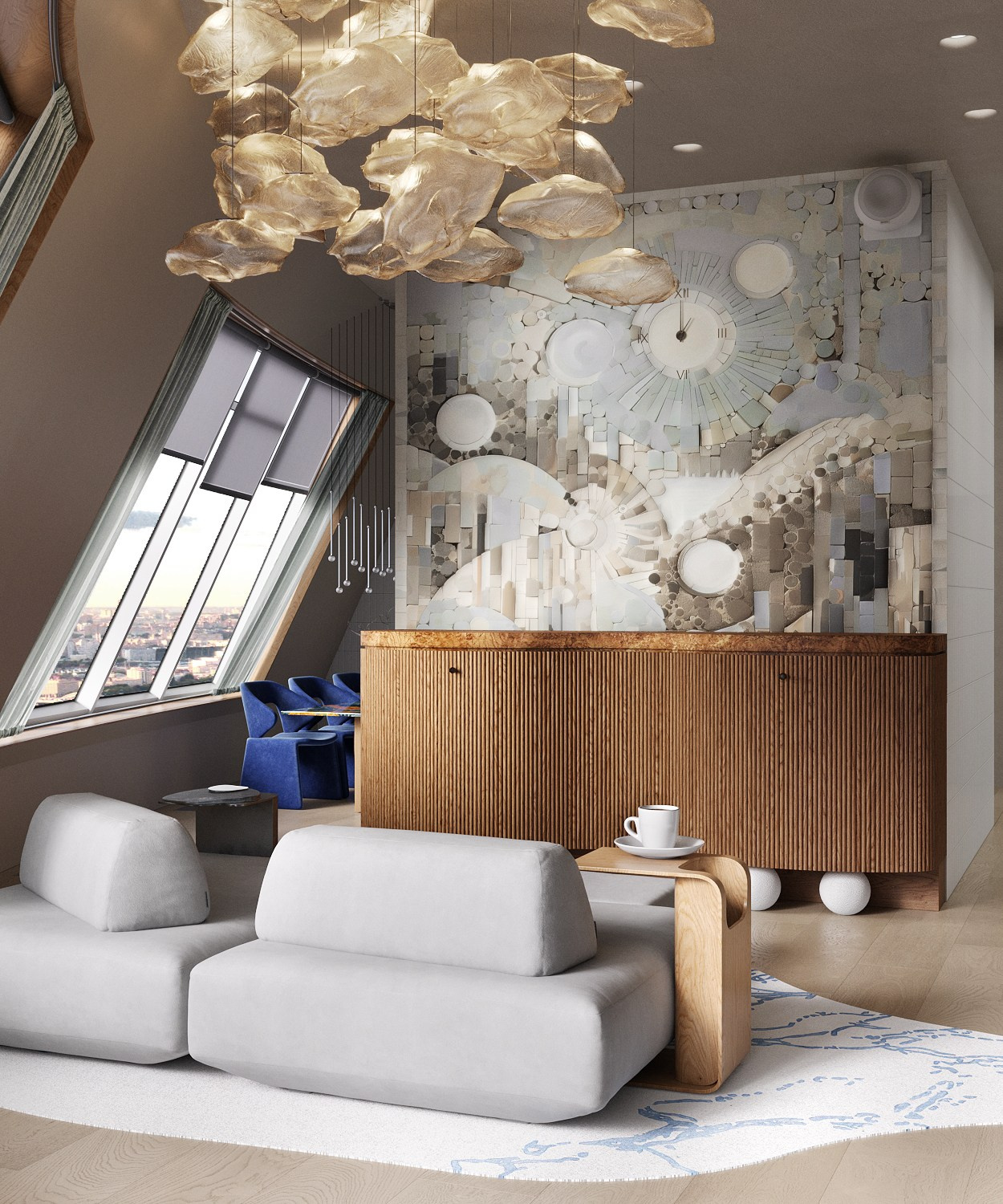 Living spaces. Interior design by Yuliya Shpeter