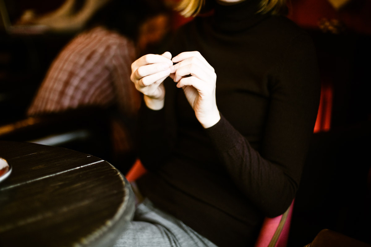 Christina in the days of winter. Victoria Dini. Art photography in London / Folkestone, UK