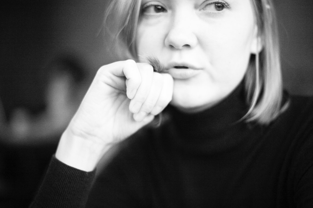 Christina in the days of winter. Victoria Dini. Art photography in London / Folkestone, UK