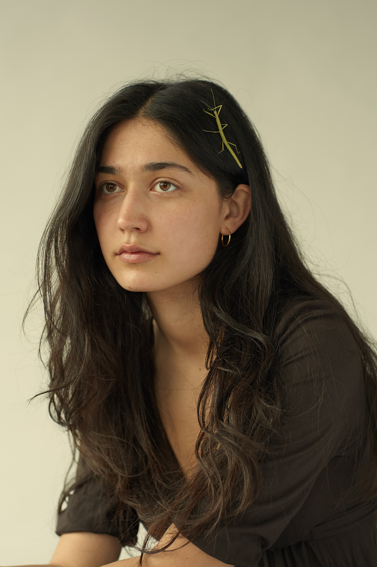 Woman Portrait photographer in  Amsterdam on the image Jasmine Karimova, actress and musician