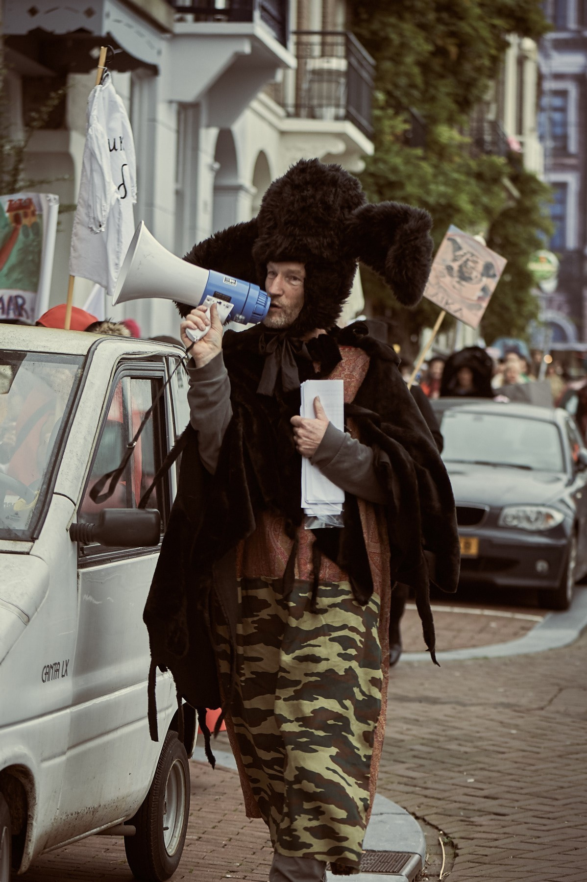 Taak.me/Gluklya Pershina/ Carnival of the Oppressed Feelings. Fotograaf Amsterdam - Victoria Ushkanova