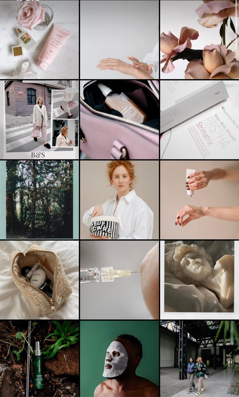 Візуальний дизайн для особистих та бізнес блогів IG. ANNA-MARIA PHOTO CONTENT CREATOR — фотограф, естет, художник і візуальний експерт Instagram у Празі