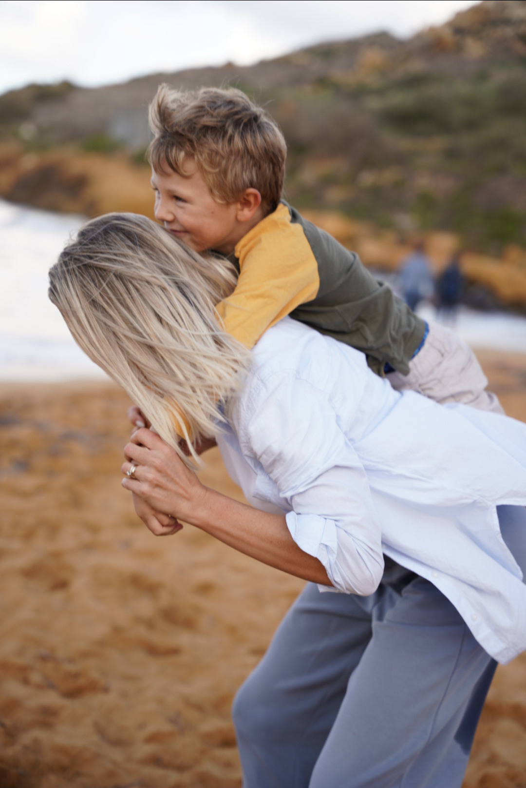 Фотосессия мамы и сына на Мальте. Rodinna fotografka Plzen Anita Dergachova