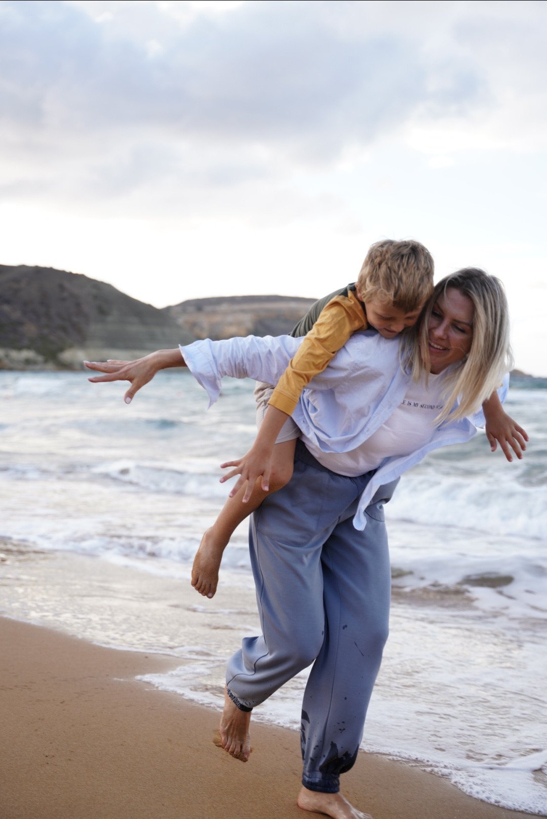 Фотосессия мамы и сына на Мальте. Rodinna fotografka Plzen Anita Dergachova