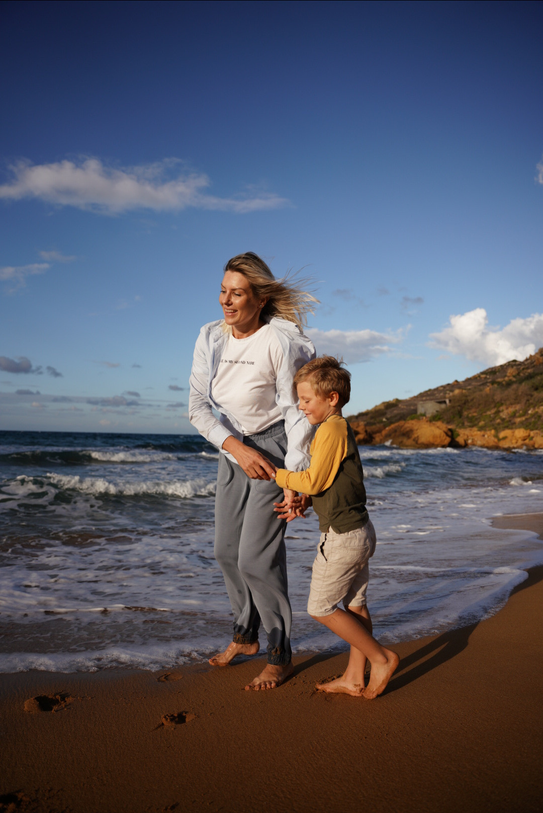 Фотосессия мамы и сына на Мальте. Rodinna fotografka Plzen Anita Dergachova