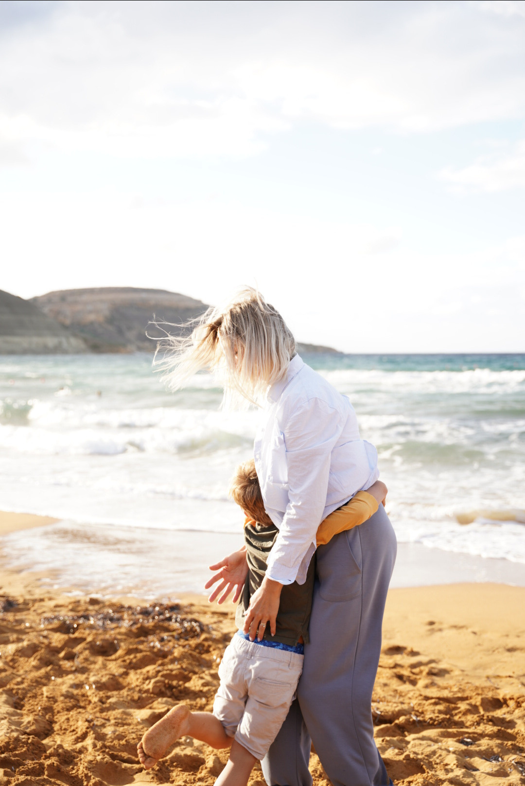 Фотосессия мамы и сына на Мальте. Rodinna fotografka Plzen Anita Dergachova