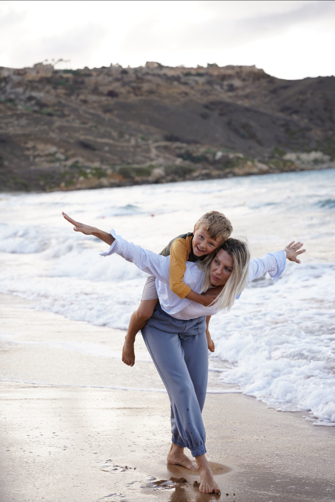 Фотосессия мамы и сына на Мальте. Rodinna fotografka Plzen Anita Dergachova