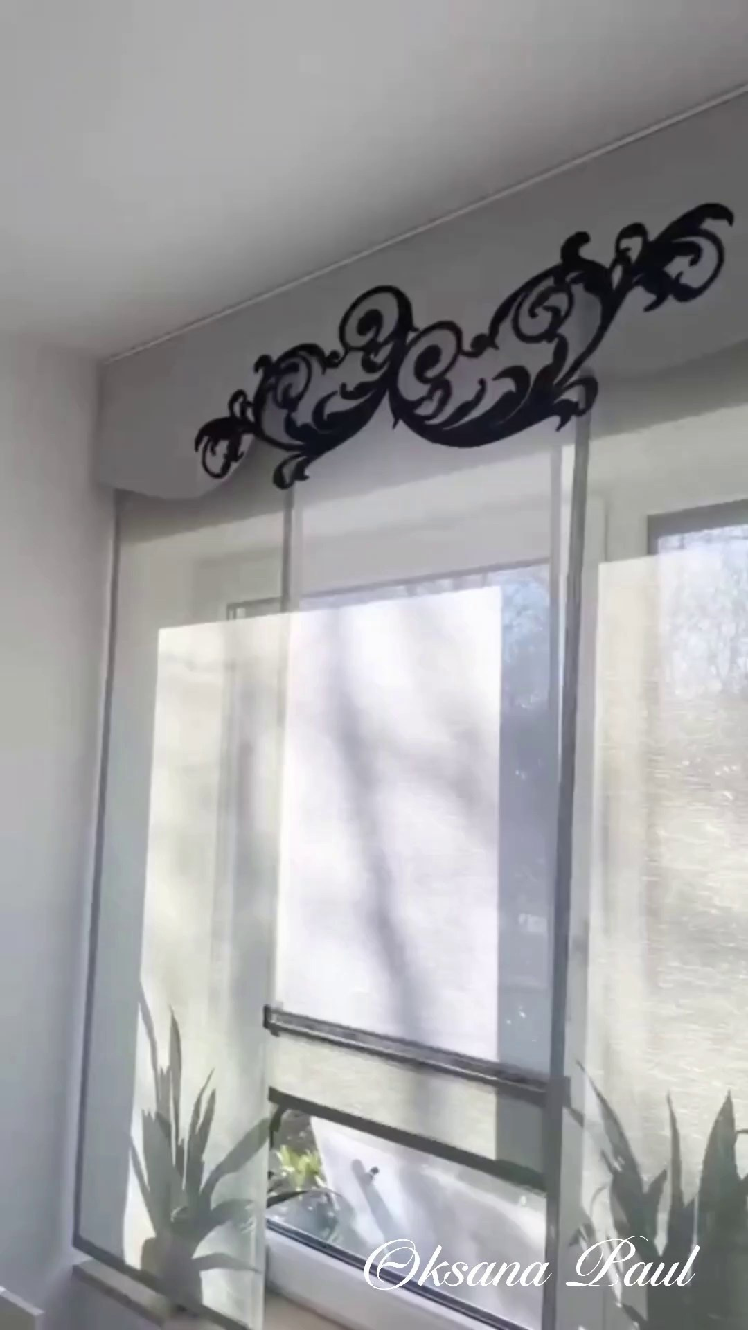 Видео шторы / Video-Gardinen. Oksana Paul-Gardinen-Design Oksana Paul ✧ Art of Gardinen & Textile Design ✧ Polymer Clay Art & Handmade Creatures