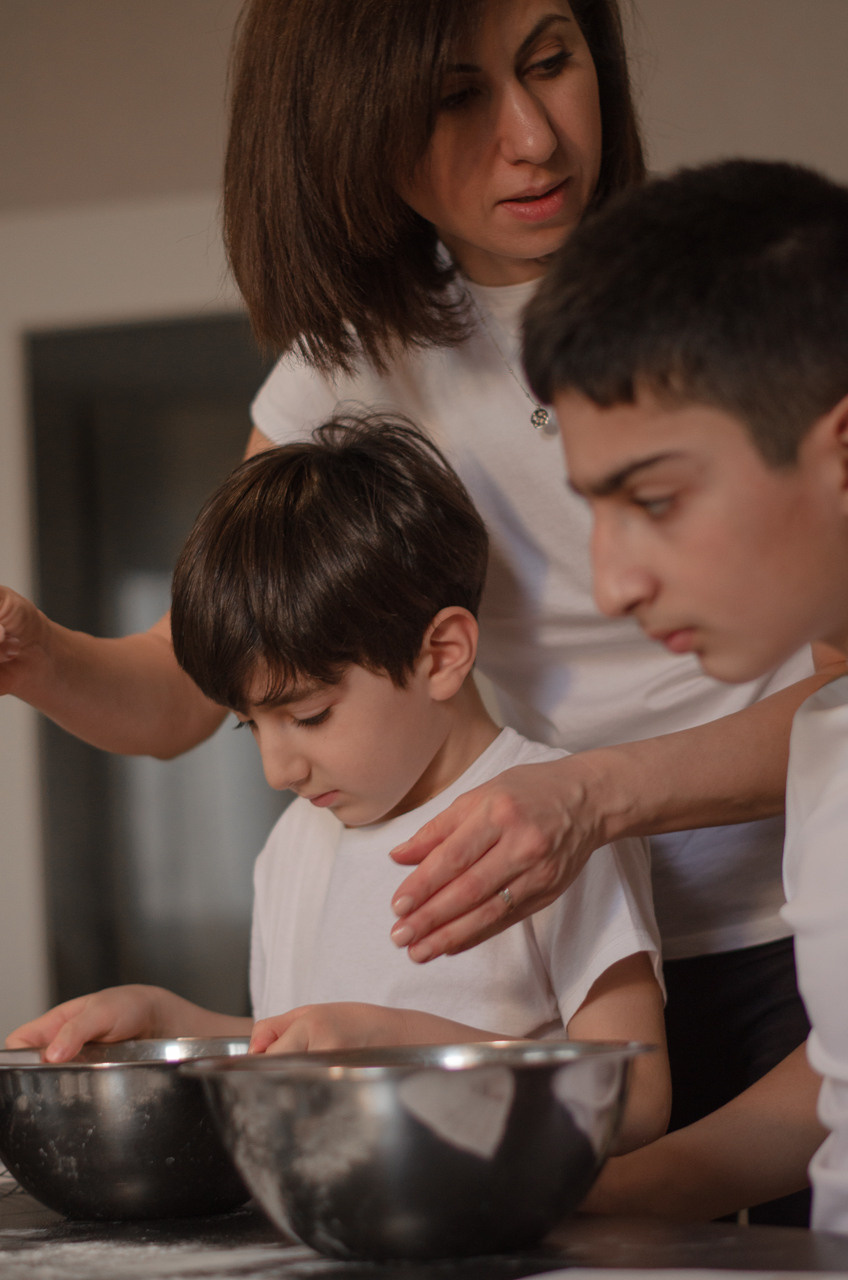 Goûter en famille. Ekaterina Brevet - photographe de mariage