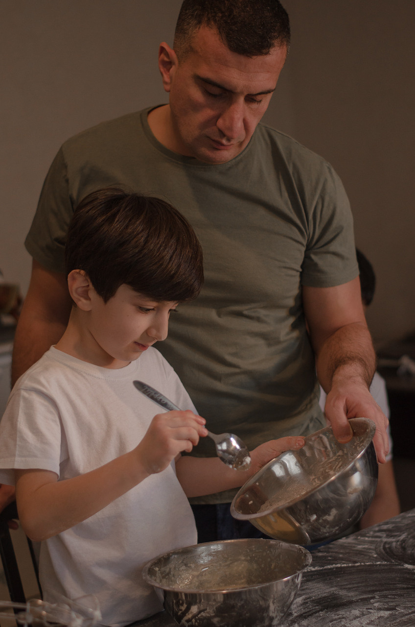 Goûter en famille. Ekaterina Brevet - photographe de mariage