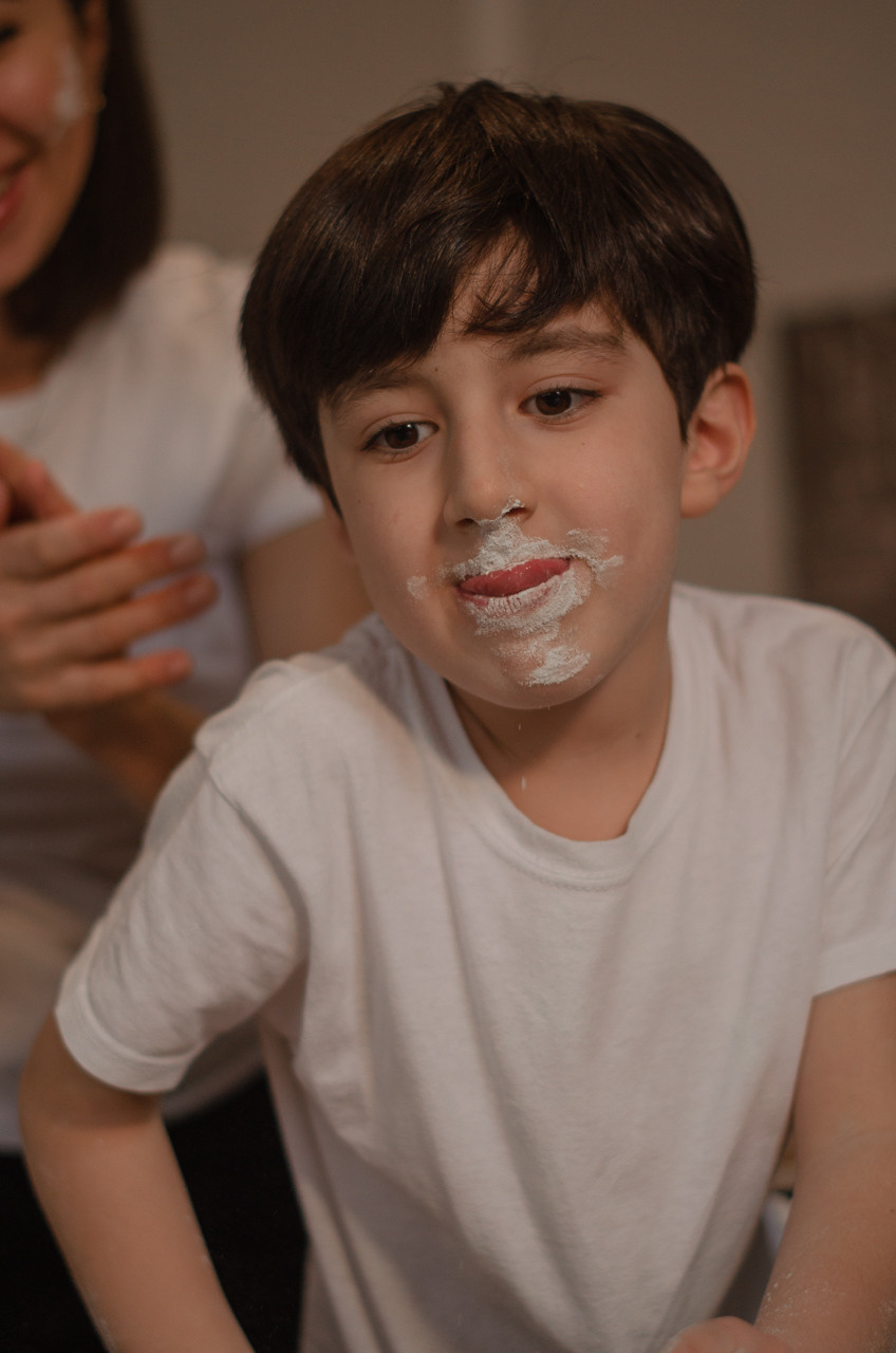 Goûter en famille. Ekaterina Brevet - photographe de mariage