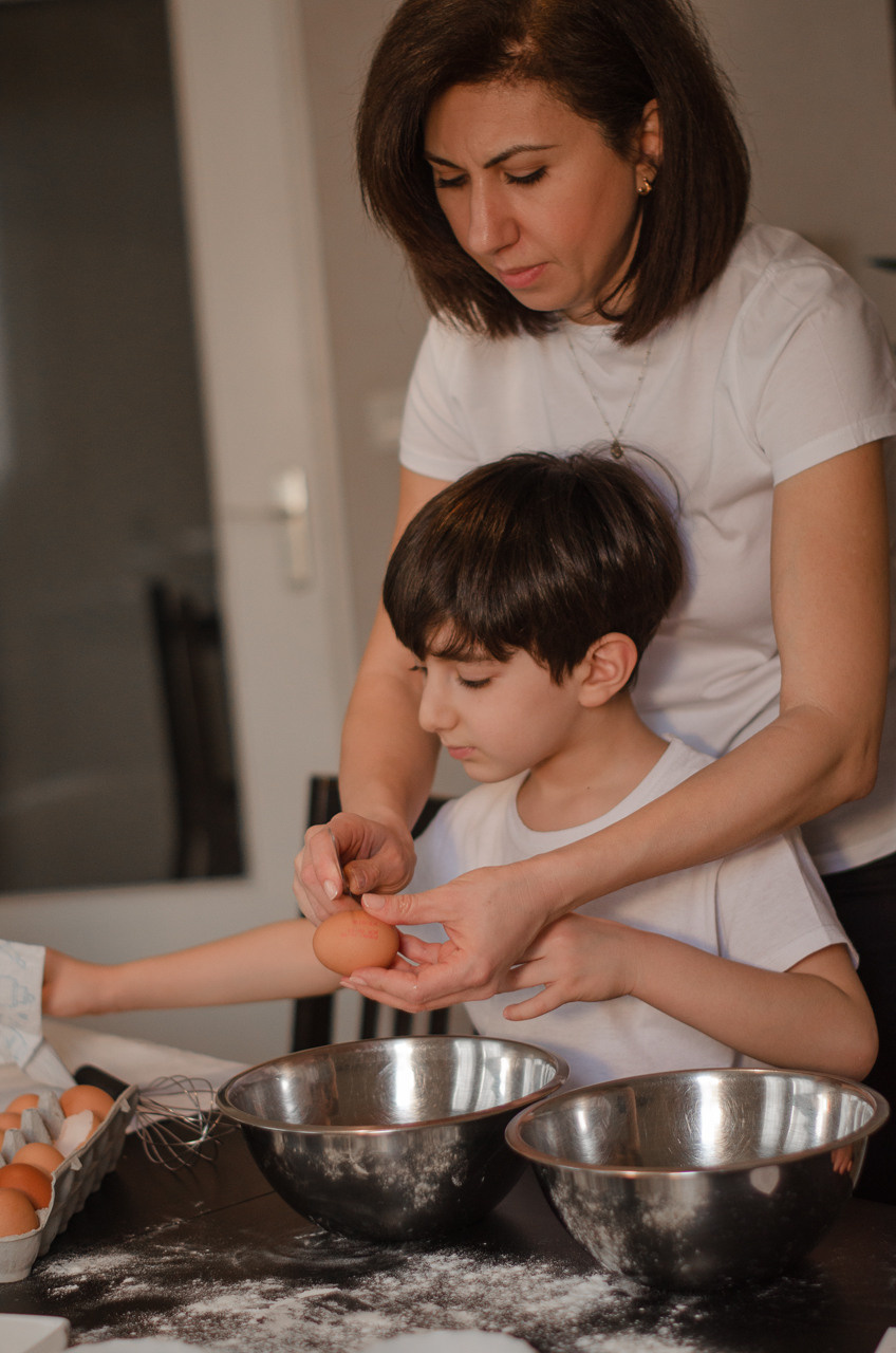 Goûter en famille. Ekaterina Brevet - photographe de mariage