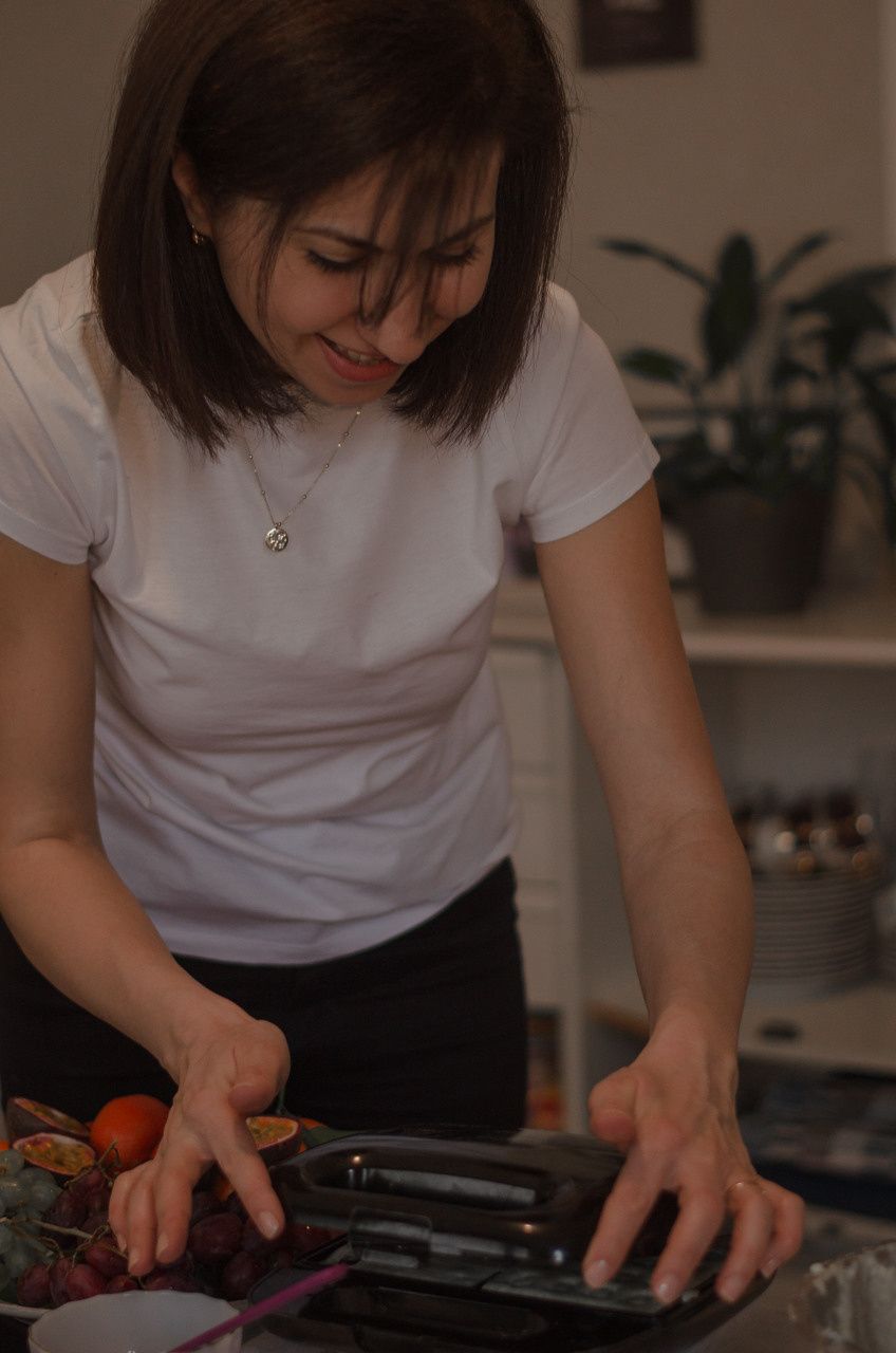 Goûter en famille. Ekaterina Brevet - photographe de mariage