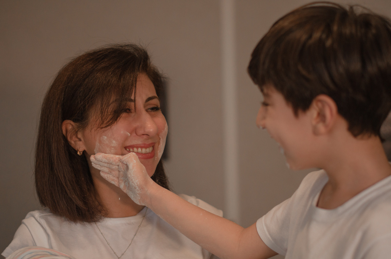 Goûter en famille. Ekaterina Brevet - photographe de mariage