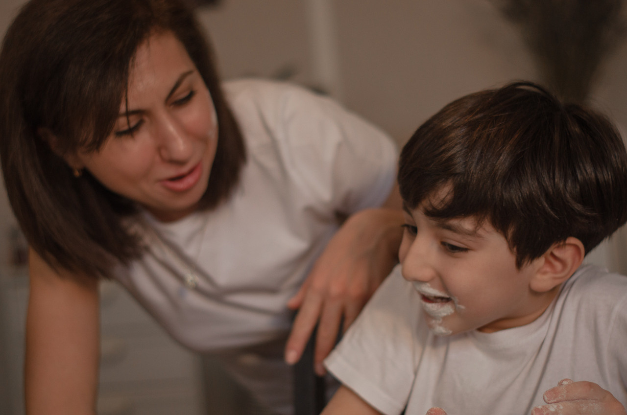 Goûter en famille. Ekaterina Brevet - photographe de mariage