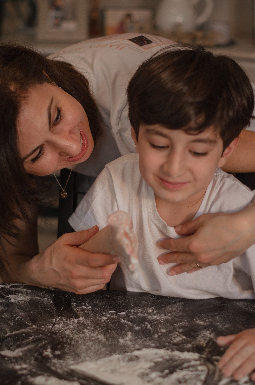 Goûter en famille. Ekaterina Brevet - photographe de mariage