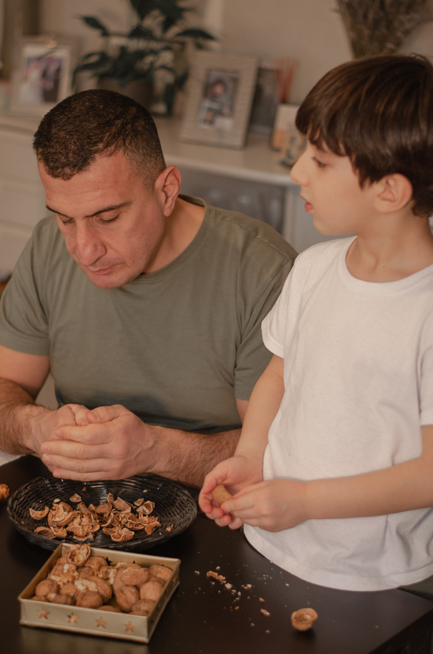 Goûter en famille. Ekaterina Brevet - photographe de mariage