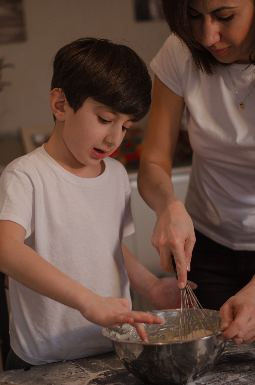 Goûter en famille. Ekaterina Brevet - photographe de mariage