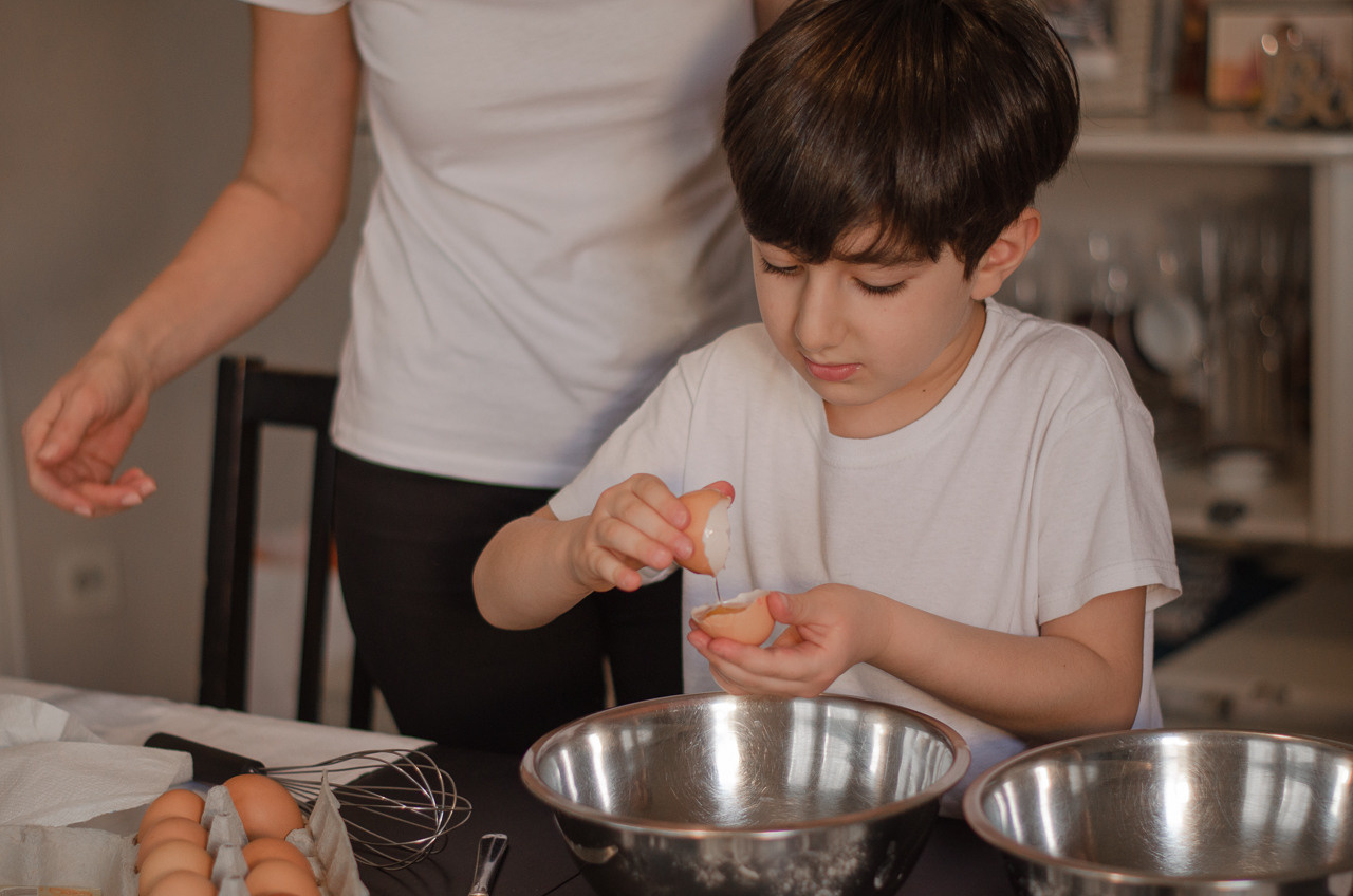 Goûter en famille. Ekaterina Brevet - photographe de mariage