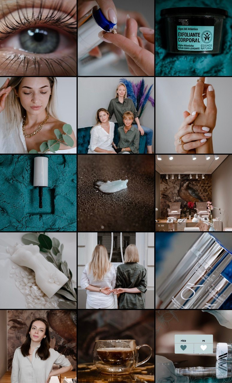 Візуальний дизайн для особистих та бізнес блогів IG. ANNA-MARIA PHOTO CONTENT CREATOR — фотограф, естет, художник і візуальний експерт Instagram у Празі