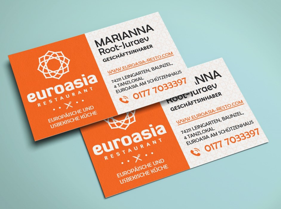 Визитки. Рекламное агентство в Германии