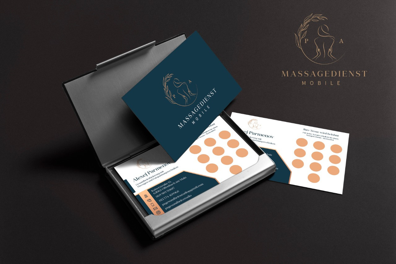 Визитки. Рекламное агентство в Германии