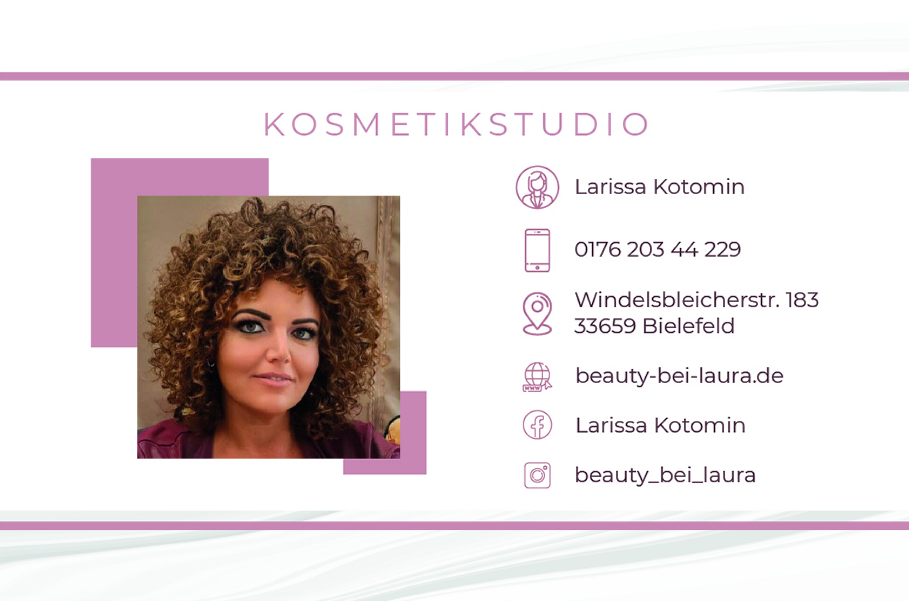 Визитки. Рекламное агентство в Германии