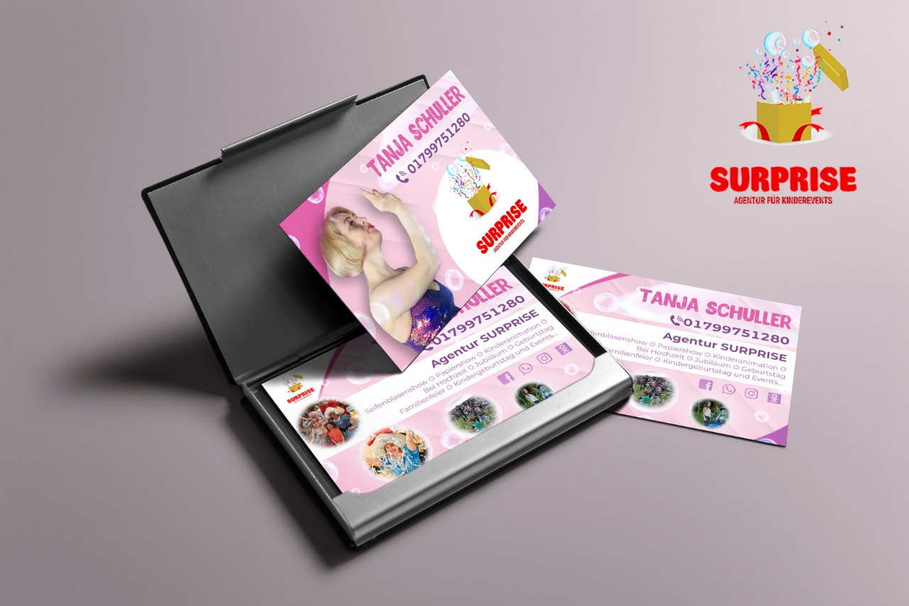 Визитки. Рекламное агентство в Германии