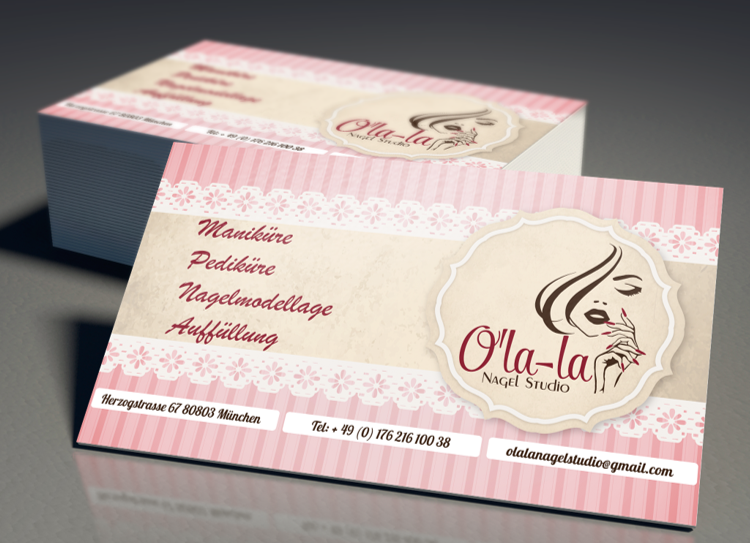 Визитки. Рекламное агентство в Германии