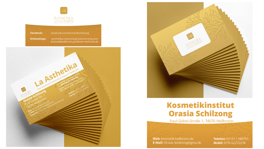 Визитки. Рекламное агентство в Германии