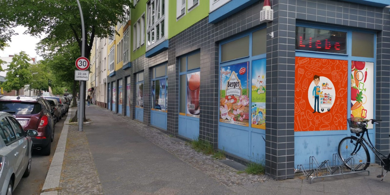 Оформление витрин и магазинов. Рекламное агентство в Германии