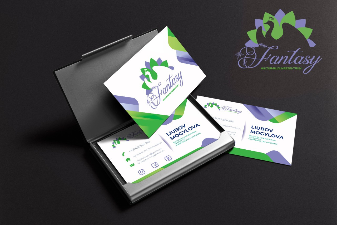Визитки. Рекламное агентство в Германии