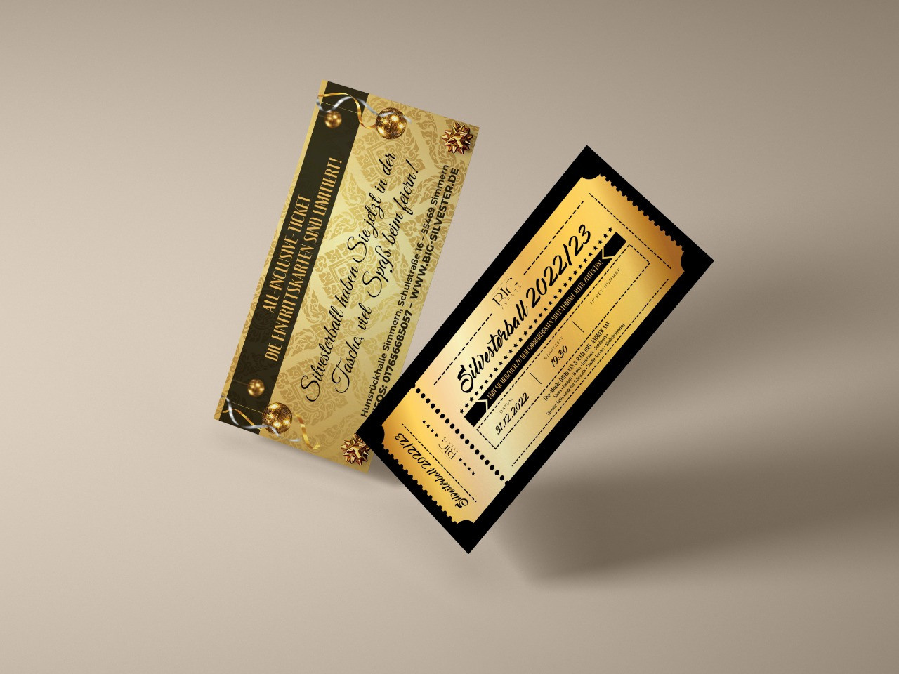 Билеты. Рекламное агентство в Германии