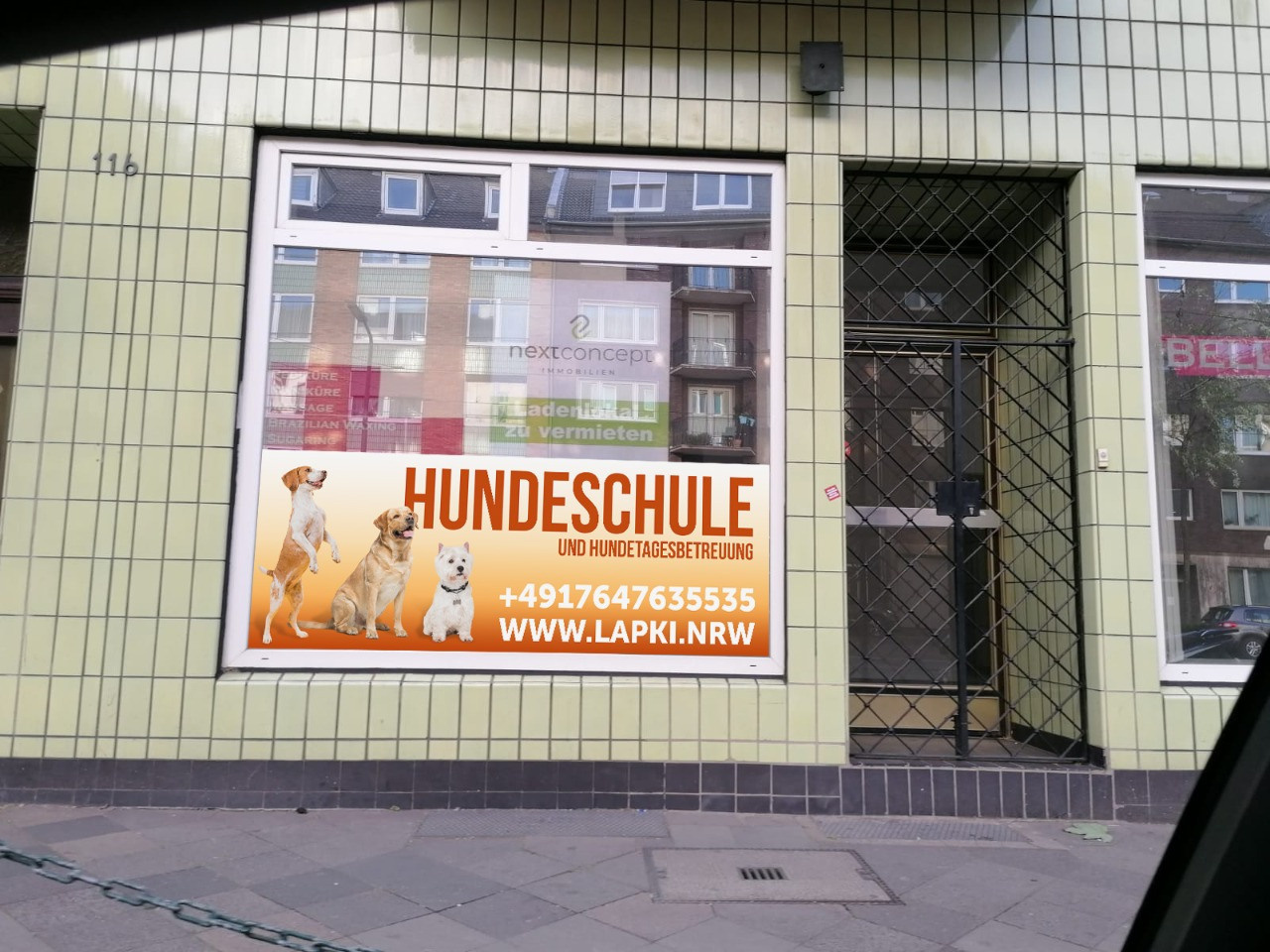 Оформление витрин и магазинов. Рекламное агентство в Германии