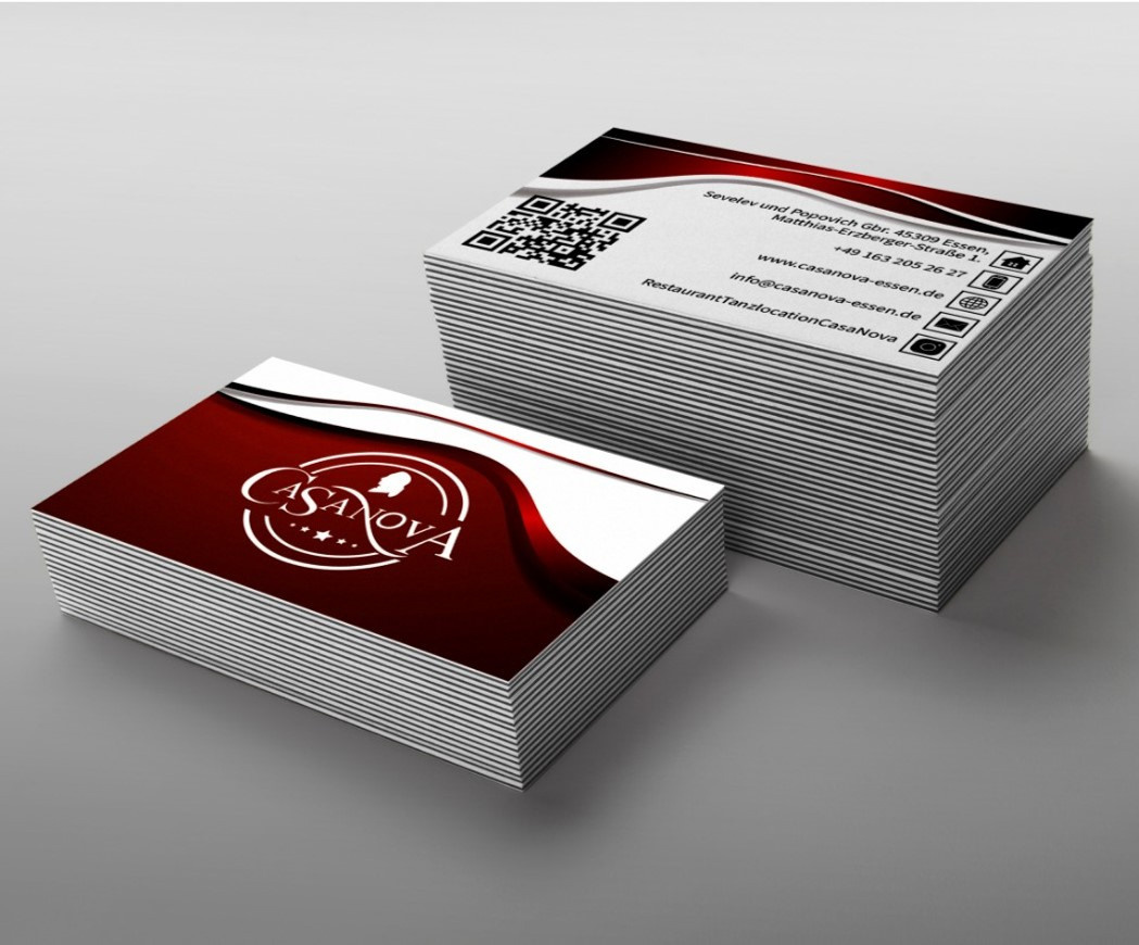 Визитки. Рекламное агентство в Германии