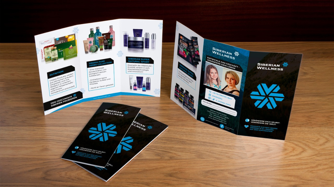 Буклеты. Брошюры. Каталоги. Рекламное агентство в Германии