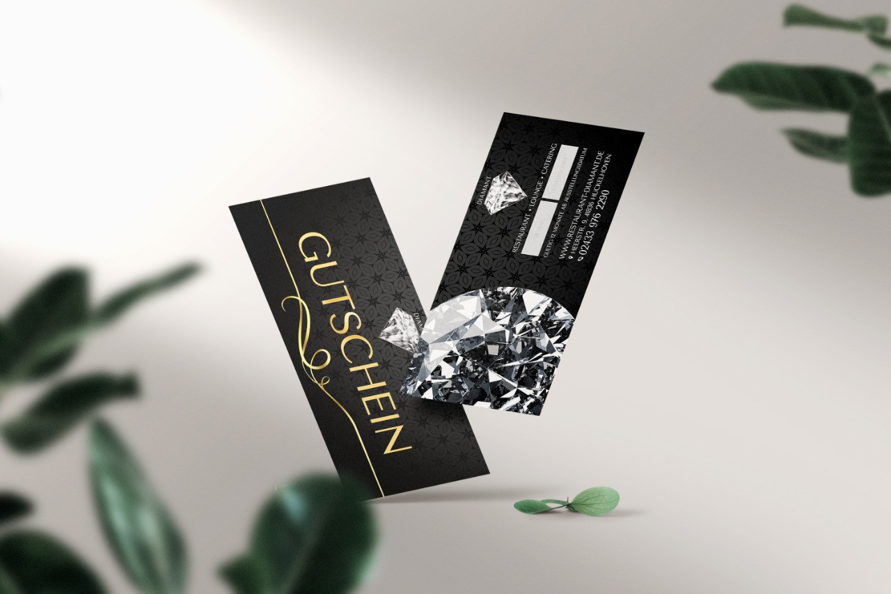 Подарочные сертификаты. Рекламное агентство в Германии