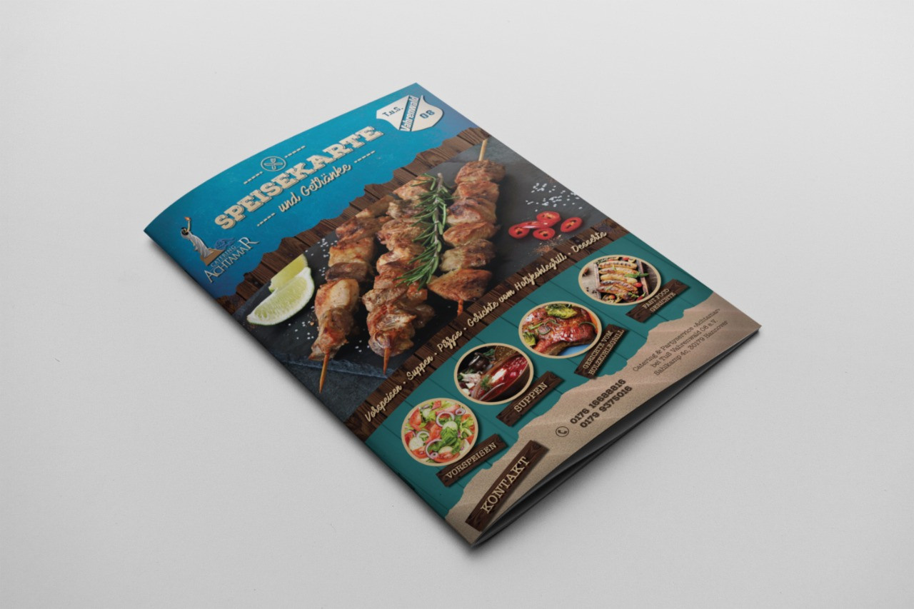 Меню. Рекламное агентство в Германии