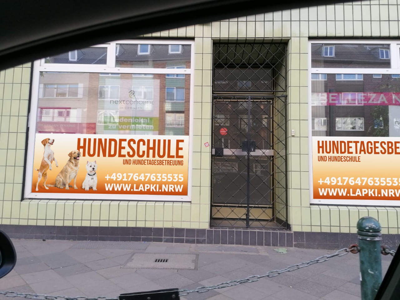 Оформление витрин и магазинов. Рекламное агентство в Германии