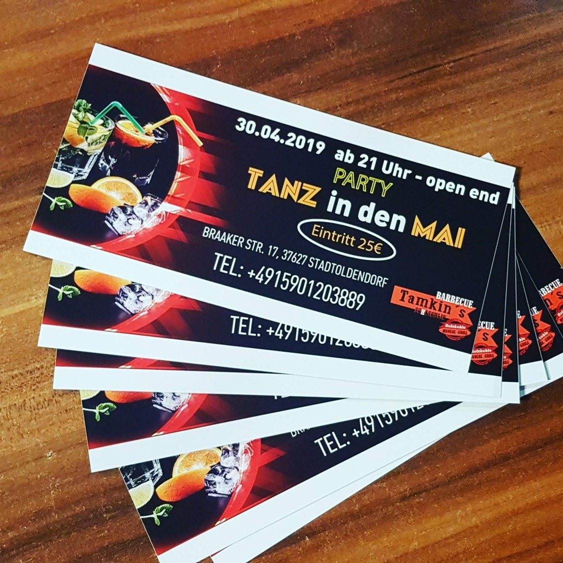 Билеты. Рекламное агентство в Германии