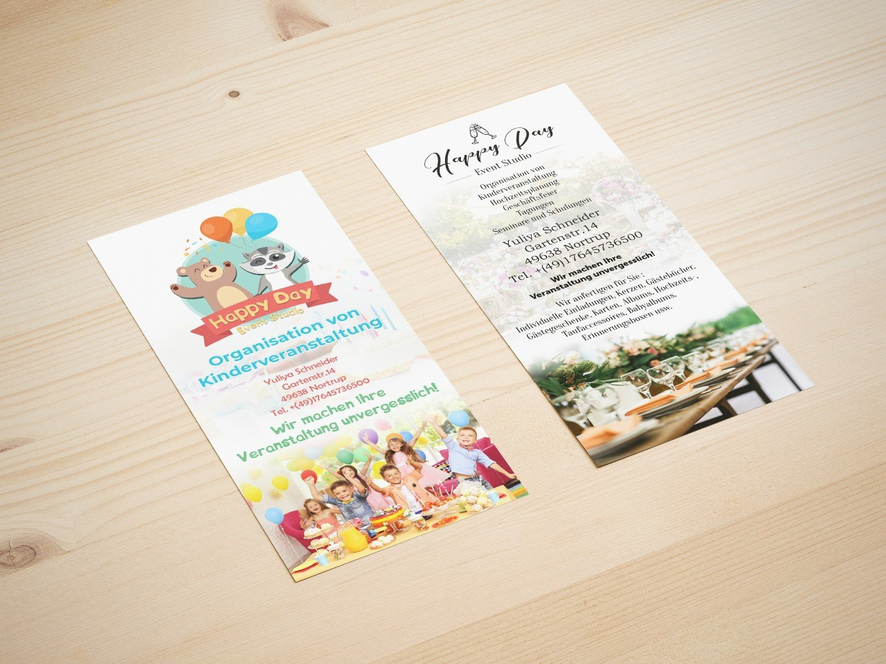 Флаеры. Рекламное агентство в Германии