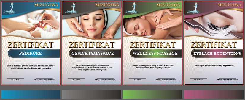 Сертификаты и дипломы. Рекламное агентство в Германии