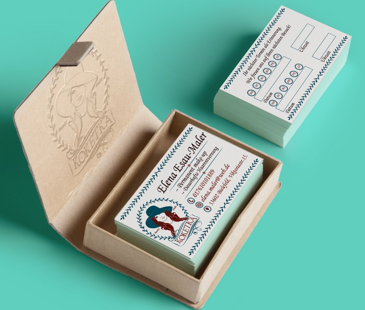 Визитки. Рекламное агентство в Германии