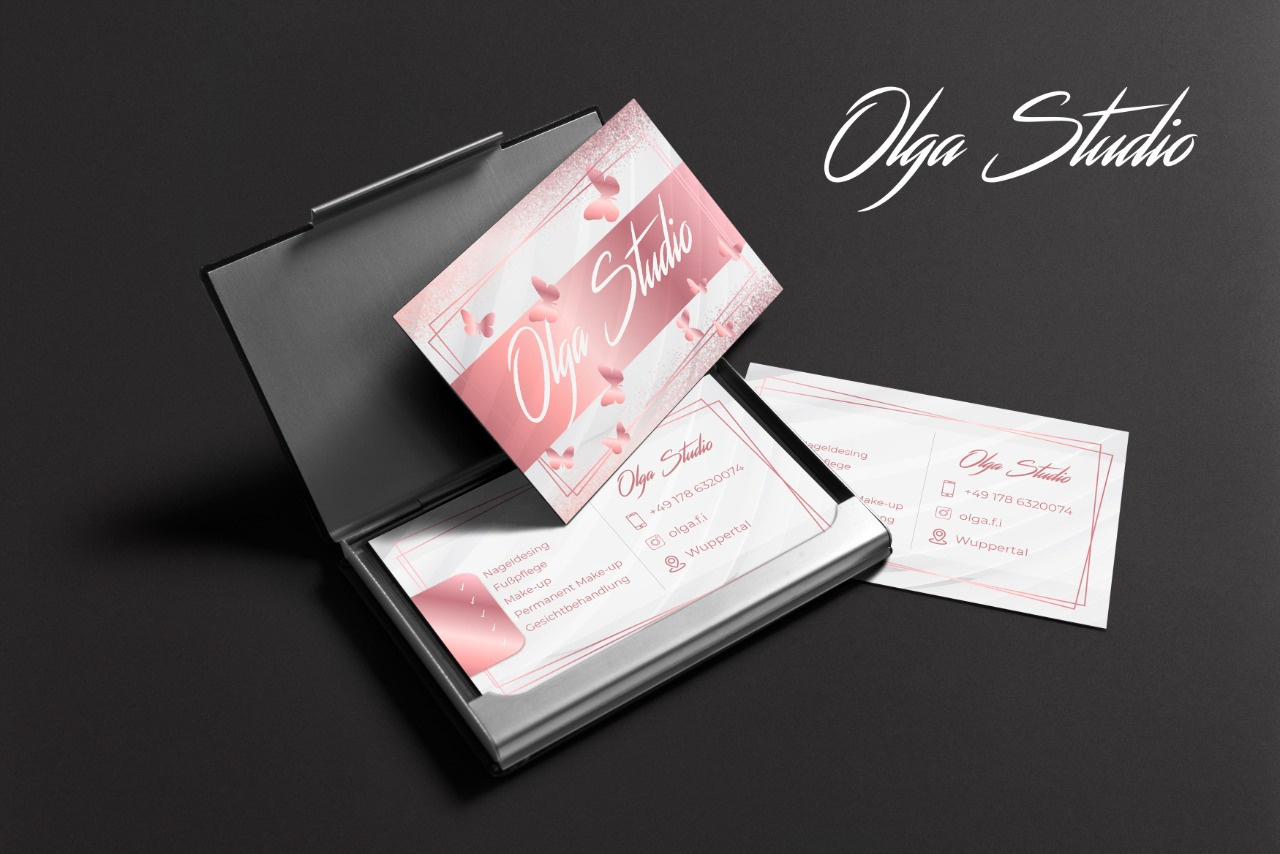 Визитки. Рекламное агентство в Германии