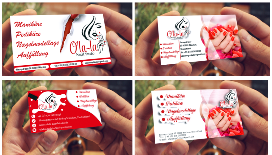 Визитки. Рекламное агентство в Германии