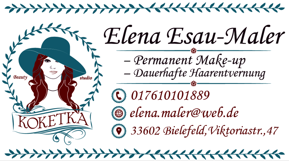 Визитки. Рекламное агентство в Германии