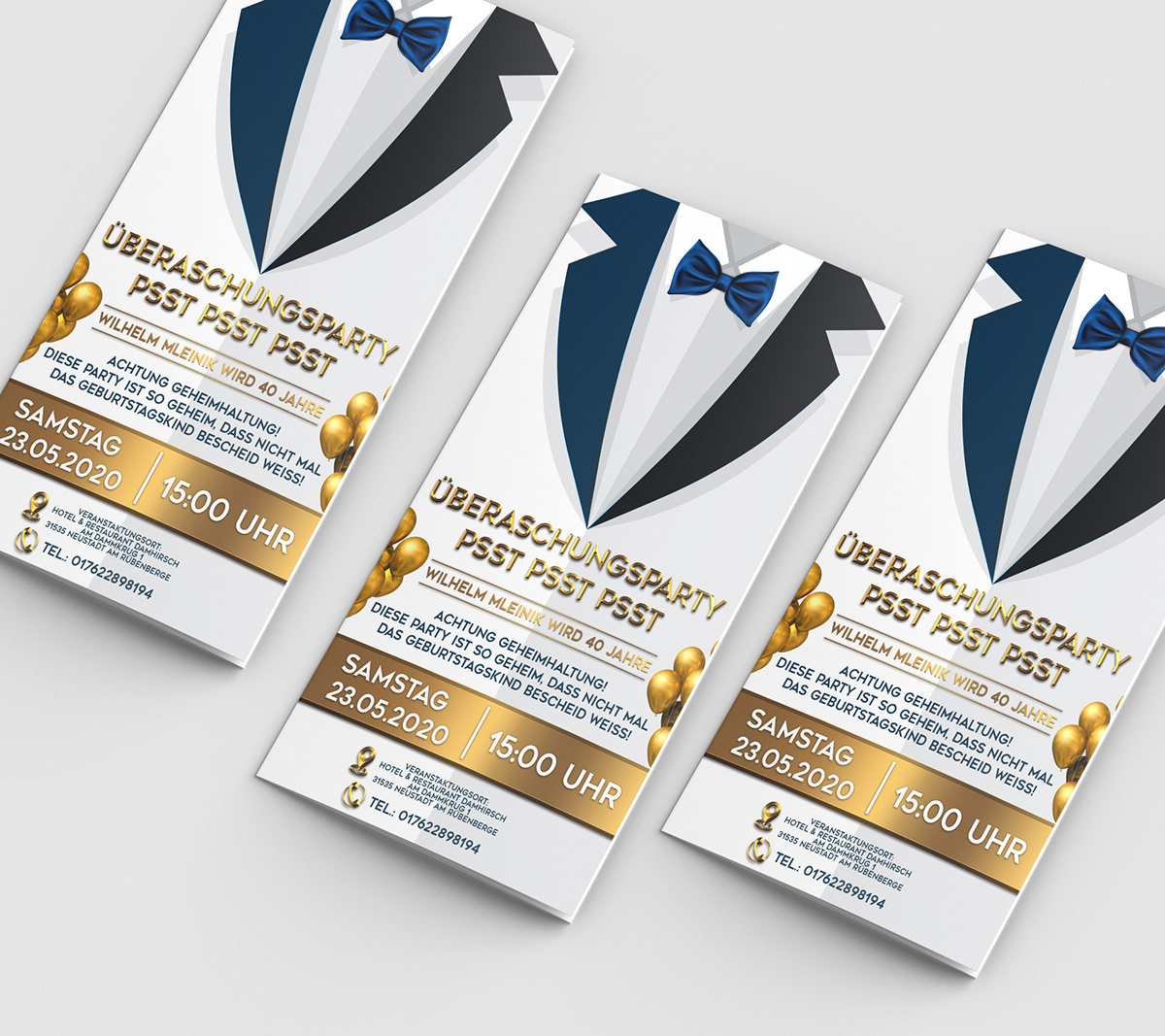 Пригласительные. Рекламное агентство в Германии