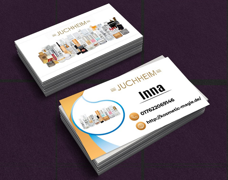 Визитки. Рекламное агентство в Германии